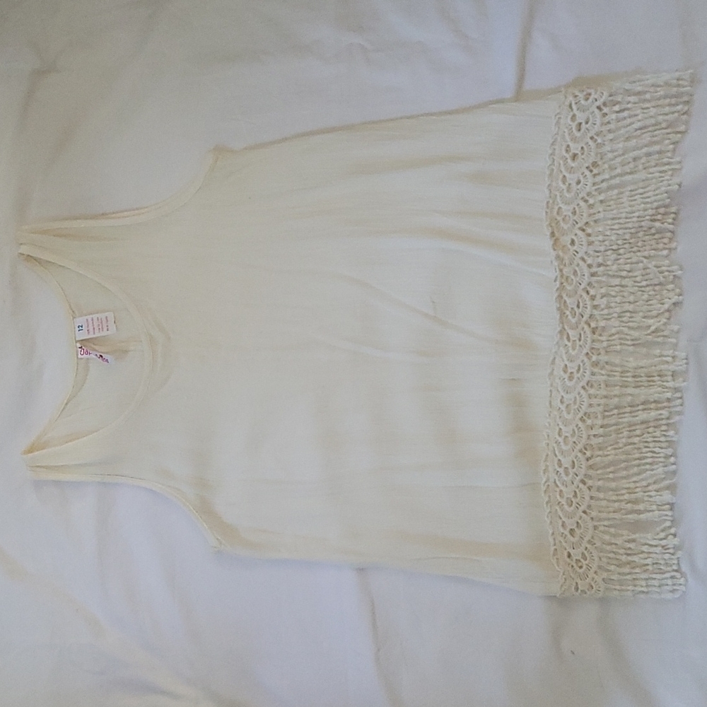 Girl's Crocheted Tank